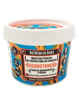 Creme Capilar Lola Be(M)dita Ghee Reconstrução Papaya e Queratina Vegetal 100g