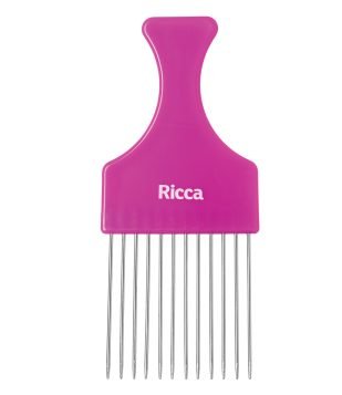 Pente de Cabelo Cachos Metal Ricca U