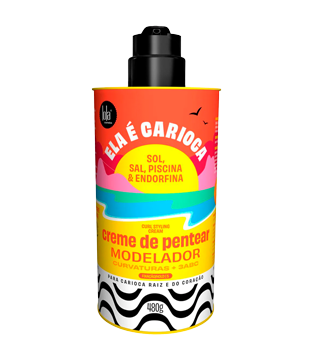 Creme De Pentear Modelador 3ABC Ela E Carioca Lola Cosmetics 480ml