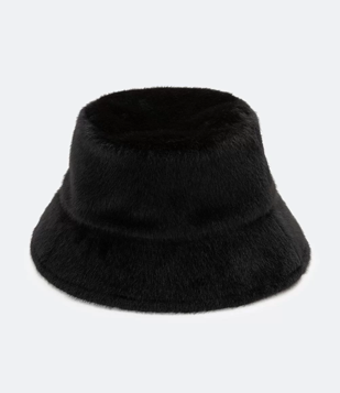 Chapéu Bucket com Pelinhos Preto