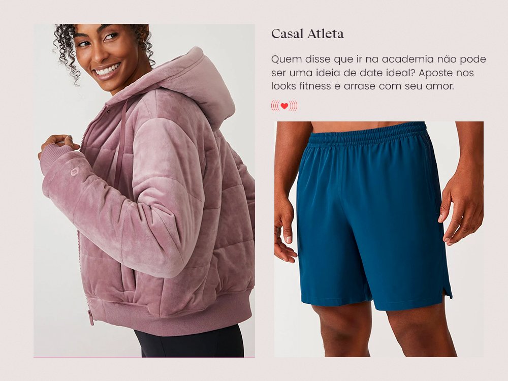 Look de date para o casal atleta