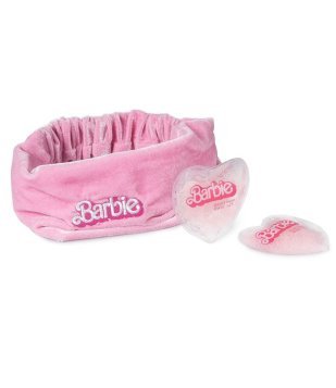 Kit Com 1 Faixa Para Cabelos + 2 Máscaras De Gel Para Olhos Barbie KIT