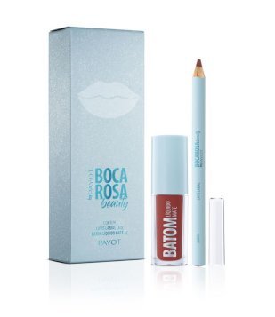 Kit Especial Lápis + Batom Boca Rosa Quinta