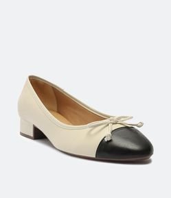 Sapatilha Com Ponteira e Lacinho Anacapri