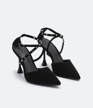 Sapato Scarpin Salto Alto Preto