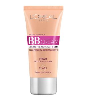 Base BB Cream L'Oréal Paris 5 Em 1 FPS 20 Clara