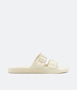 CHINELO SLIDE COM TIRAS INJETADAS E FIVELA