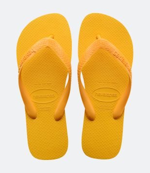 Chinelo Havaianas sem Estampa Amarelo