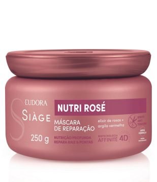 Máscara Capilar Nutri Rosé V3 250g Siage 250G