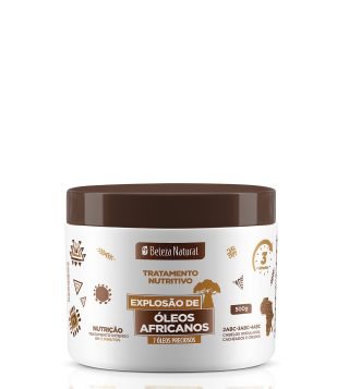 Mascara Capilar Nutritivo Explosão de Óleos Africanos 500g