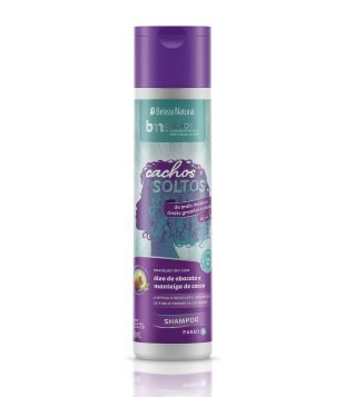Shampoo Cachos Soltos Beleza Natural 300ml