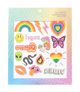 Tatuagem Temporária Para O Corpo Alchemia 8g