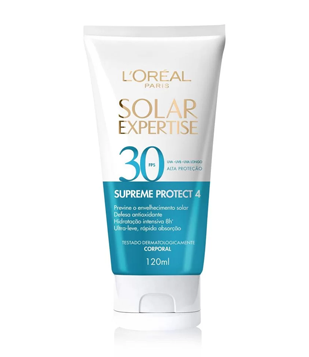 Protetor Solar Corporal Loréal Paris Solar Expertise Supreme Protect 4 FPS 30 120ml