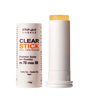 Protetor Solar Transparente Pink Cheeks 12g