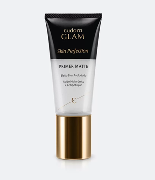 Primer Matte Glam Skin Perfection Eudora Transparente