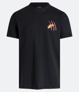 Camiseta Regular em Meia Malha com Estampa The Summoner Preto