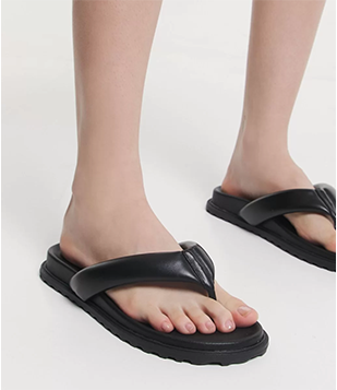 Sandália Rasteira Sandal Preto