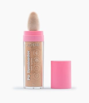 Iluminador em Pó com Aplicador Alchemia Gold Sparkle