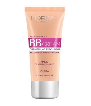 Base BB Cream L'Oréal Paris 5 em 1 FPS 20 Clara