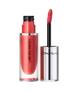 Batom Líquido MAC Locked Kiss Ink Matte - Mull It Over Over Rosa