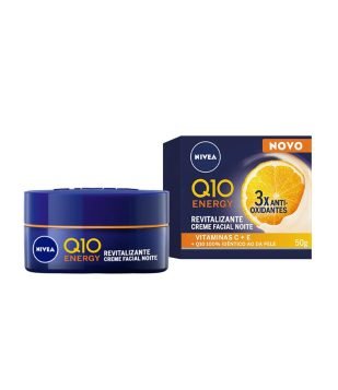 Creme Facial Antissinais Q10 Energy Noite 87026 Nivea 50ml