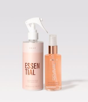 Kit - Spray Finalizador Essential 260ml + Oil Shine Gorgeous Revival 60ml Braé KIT