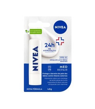Protetor Labial Med Repair FPS15 Nivea 4,8gr