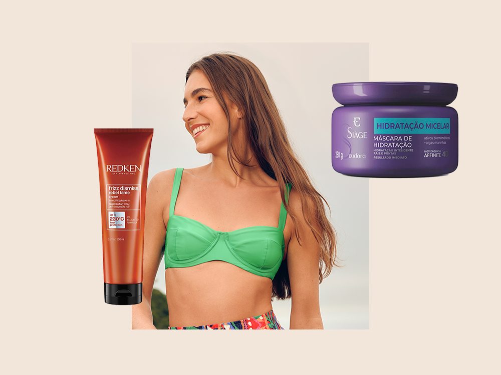 Produtos para os cuidados com o cabelo