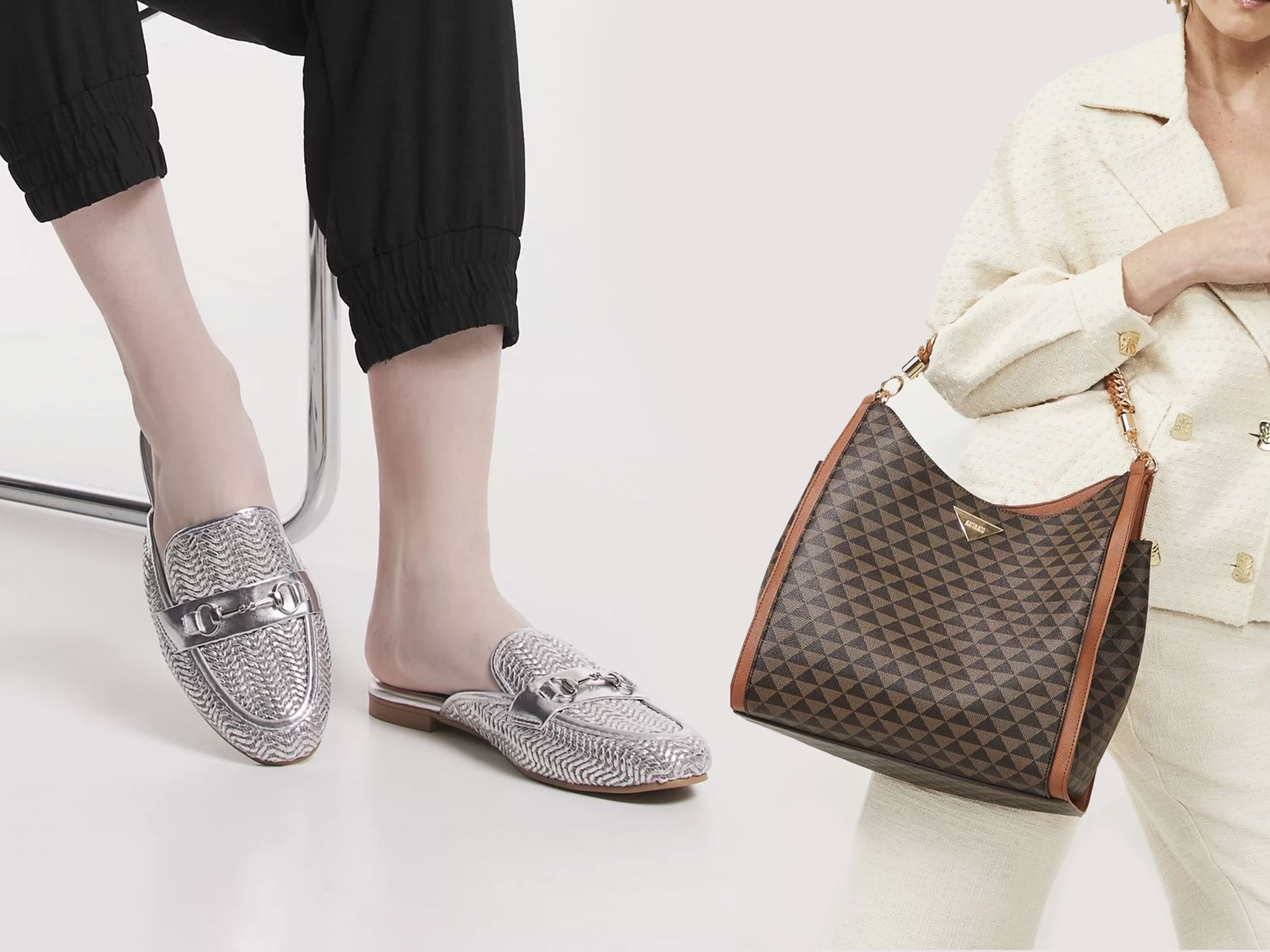 bolsas e sapatos que são tendências de moda 