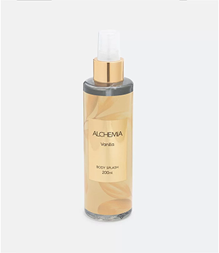 Body Splash Vanilla 200ml Alchemia Glow 200ml