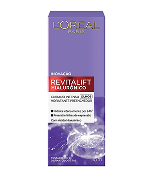 Creme Para Olhos Anti-Idade L'Oréal Paris Revitalift Hialurônico 15ml
