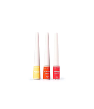 Kit De 3 Delineadores Líquidos Amarelo Rosa E Laranja Alchemia Colorido