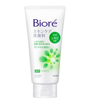 Sabonete líquido Facial Bioré Facial Wash Acne Care 130 g