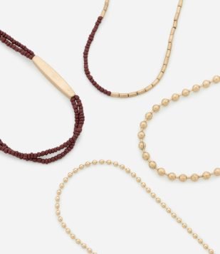 Conjunto Colares em 4 Camadas com Modelos Diversos Multicores