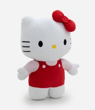 Bicho de Pelúcia em Formato da Hello Kitty Branco