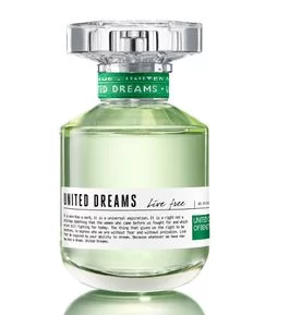 PERFUME BENETTON UNITED DREAMS LIVE FREE FEMININO EAU DE TOILETTE