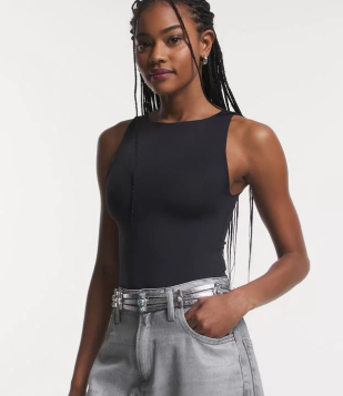 Cinto Médio Com 03 Tiras E Pedrarias Prata