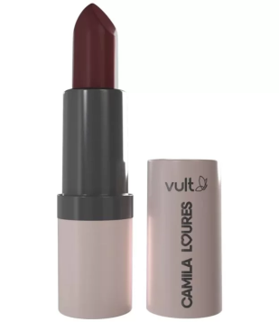 Batom Matte Velvet Camila Loures Vult Avelã Punta Cana