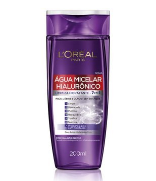 Água Micelar L'Oréal Paris Hialurônico, 200ml 200ml