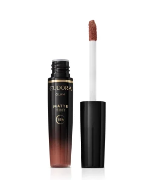 Eudora Glam Matte Tint Batom Líquido Nude Icônico 4g Nude Icônico