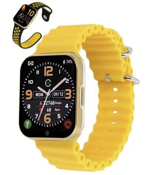 Relógio Smartwatch Silicone e Unissex Champion Preto