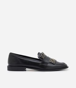 SAPATO MOCASSIM COM APLICAÇÕES DE BRILHINHOS