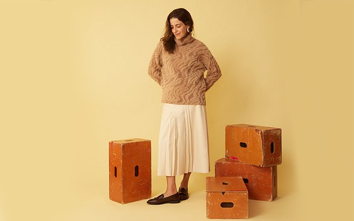 Midi nada boring: Pam Barja mostra seus preferidos Renner