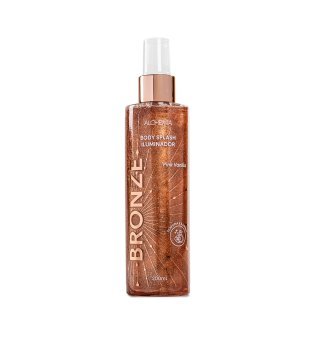 Body Splash Linha Bronze com Shimmer Alchemia Glow 200ml