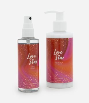 Kit Hidratante Corporal 200ml + Body Splash 100ml Love Star Alchemia KIT