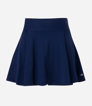 Short Saia Esportivo em Poliamida Azul