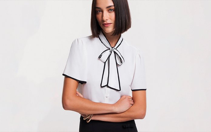 Tendência de laços 2024: looks femininos e urbanos