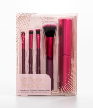 Kit Pincéis + Porta Pinceis Alchemia
