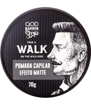 Pomada Capilar Walk QOD Barber Shop 70g