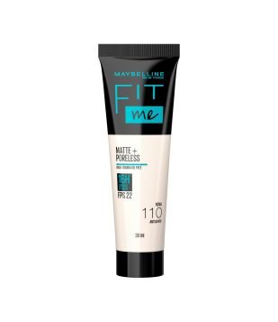 Base Líquida Maybelline NY Fit Me Matte FPS Maybelline 110